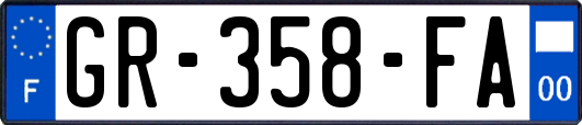 GR-358-FA