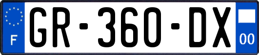 GR-360-DX