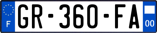 GR-360-FA