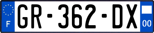GR-362-DX