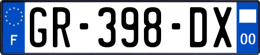 GR-398-DX