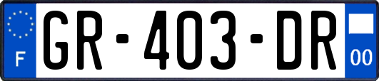 GR-403-DR