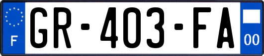 GR-403-FA