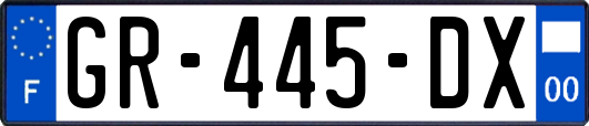 GR-445-DX