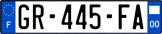 GR-445-FA