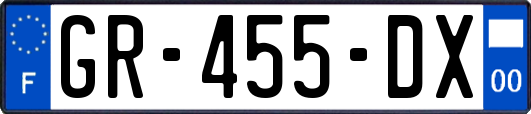 GR-455-DX