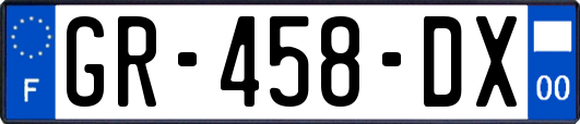 GR-458-DX