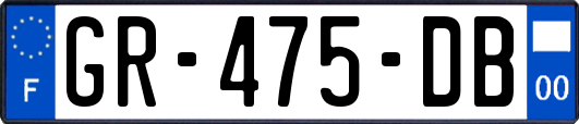 GR-475-DB