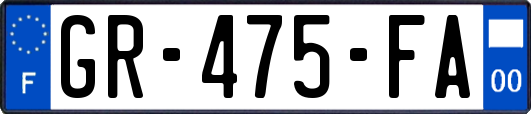 GR-475-FA