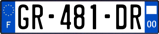 GR-481-DR