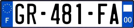 GR-481-FA