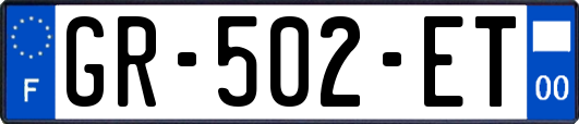 GR-502-ET