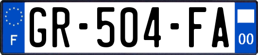 GR-504-FA