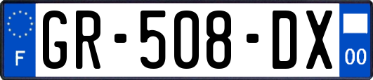GR-508-DX