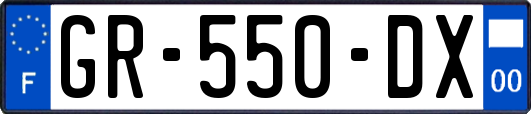 GR-550-DX