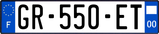 GR-550-ET