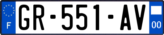 GR-551-AV