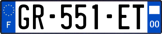 GR-551-ET