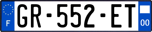 GR-552-ET