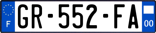GR-552-FA