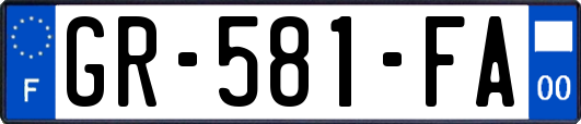 GR-581-FA