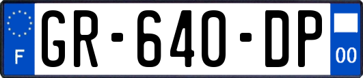 GR-640-DP