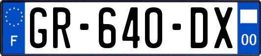 GR-640-DX