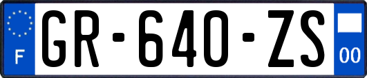 GR-640-ZS