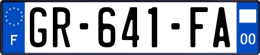 GR-641-FA