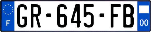 GR-645-FB