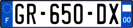 GR-650-DX