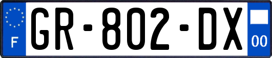 GR-802-DX