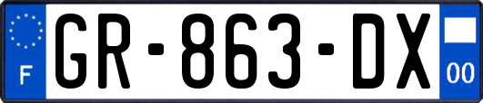 GR-863-DX