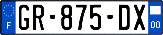 GR-875-DX