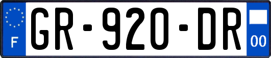 GR-920-DR