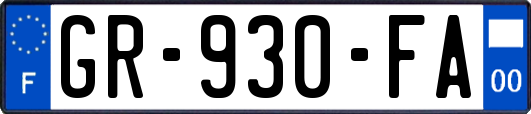 GR-930-FA