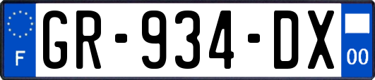 GR-934-DX