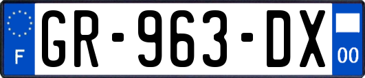 GR-963-DX