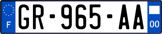 GR-965-AA