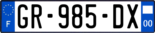 GR-985-DX