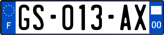 GS-013-AX