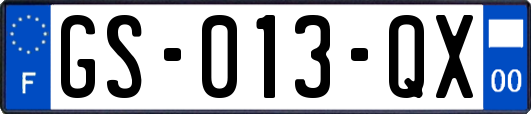 GS-013-QX