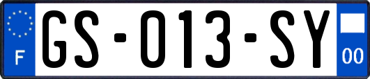 GS-013-SY