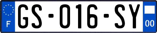 GS-016-SY