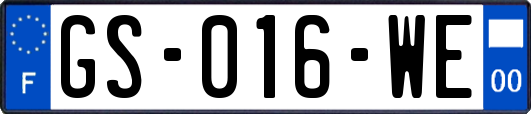 GS-016-WE