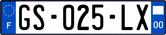 GS-025-LX