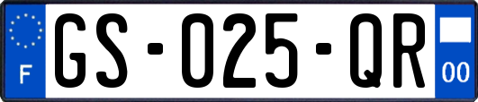 GS-025-QR