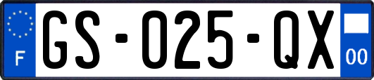 GS-025-QX