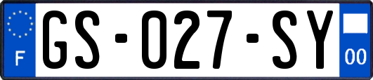 GS-027-SY