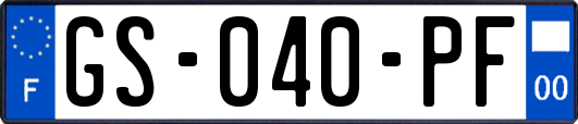 GS-040-PF